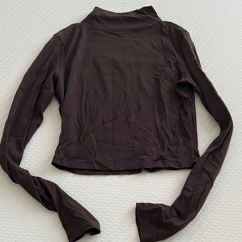 Lululemon Aligned Mockneck Long-Sleeve Shirt